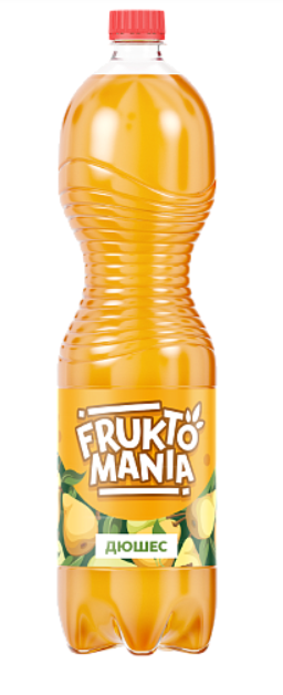 Напиток безалког. сильногазирован. "Fruktomania" 1,5л Дюшес 1уп/6шт