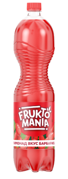 Напиток безалког. сильногазирован. "Fruktomania" 1,5л Лимонад вкус Барбариса 1уп/6шт