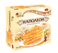 Торт Наполеон 0,64кг (1кор/6шт)
