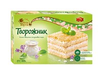 Торт Творожно-йогуртовый Творожник 0.4 (1кор/6шт)