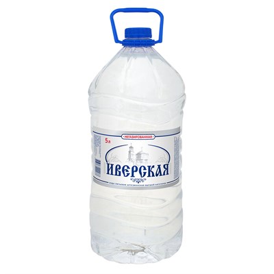 Вода питьевая артезианская "Иверская" негазированная 5лх2
