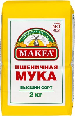 Мука в/с Макфа (сосновская) (2кг)x6
