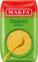 Крупа пшено шлифованное "MAKFA" 0,8x6 (СТО) (СОСНОВКА, пл)