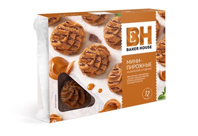 Мини-пирожные крошковые "Baker House" вареная сгущенка 240г*10шт