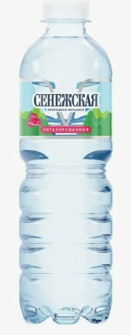 Вода природная питьевая "Сенежская" негазированная 0,5л 1уп/12шт