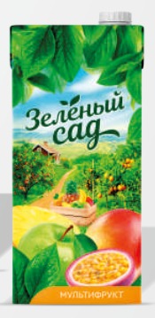 Нектар мультифруктовый Тетра Пак 2л*6 Зелёный сад