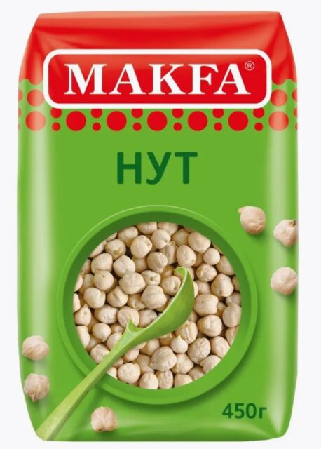 Нут продовольственный "MAKFA" 0.45х8 (КРАСНОДАРСКИЙ КРАЙ, пл)