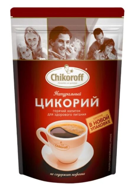 Цикорий натуральный порошкообразный растворимый "Чикорофф" (дой-пак), 100 г 1ШБ/12шт