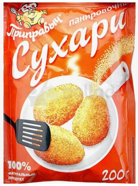 Сухари паниров. КЛАССИЧЕСКИЕ 200г/25 Приправыч