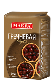 Мука гречневая "MAKFA" (0,5кг)х6 (ВЛАДИМИР, фасовка (0,5кг))
