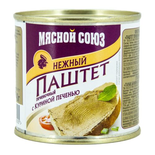 Паштет Куриная печень 240гр/20 шт. (МС)