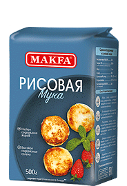 Мука рисовая "MAKFA"(0,5кг)х6 (ВЛАДИМИР, фасовка (0,5кг))