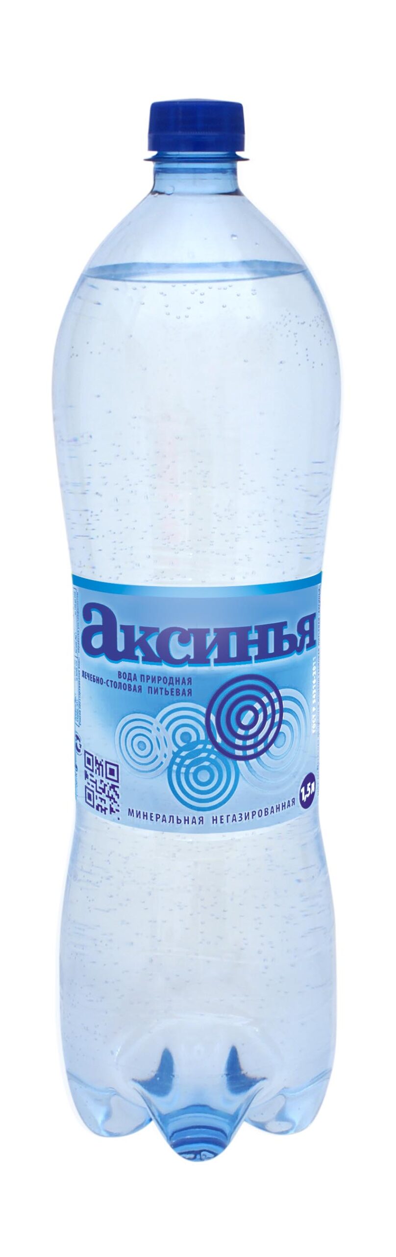 Вода минеральная лечебно-столовая питьевая "Аксинья" негазированная, 1,5лх6