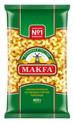 Изделия макаронные ВИТКИ А в/с 0,4x20 (ПАВАН, пл, "MAKFA")