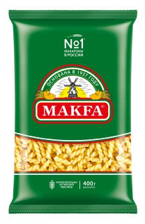 Изделия макаронные КОСИЧКИ А в/с 0,4х20 (ПАВАН, пл, "MAKFA")