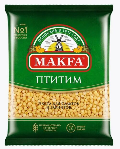 Изделия макаронные ПТИТИМ "MAKFA" А в/с 0,4x18 (ПЕНЗА, пл, "MAKFA")