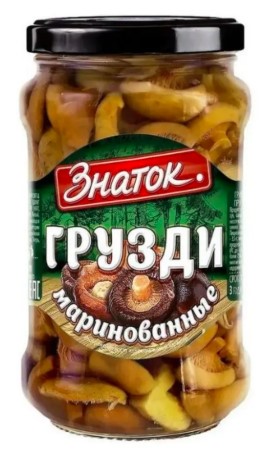ЗНАТОК Грузди маринованные 280 гр (12)