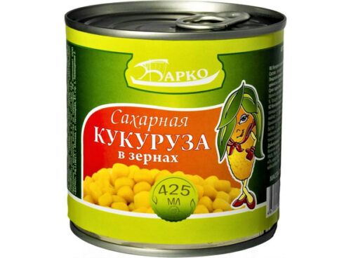 Кукуруза "БАРКО" 400гр/12 шт.