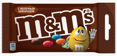 M&Ms Драже 45г/6*32 с Шоколадом Арт.000841 (П- 63,Р-9)