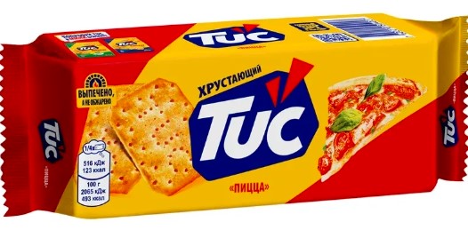 Тук крекер 100г.1х24шт Пицца 924 (П-120 Р-12)