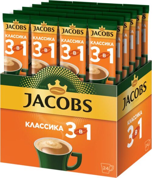 Якобс 3в1 Ориджинал 12г*24шт*10бл (П-60,Р-10)