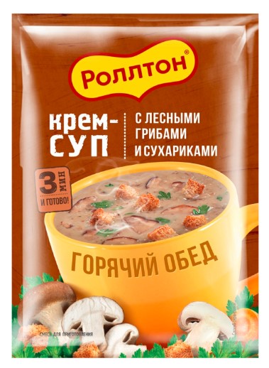 Роллтон 21г/36 Крем-суп Лесн.гриб..с сух (П-104,Р-8)