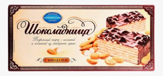 Шоколадница торт 230г.1х12 Миндаль (1298) (П-60 Р-12)