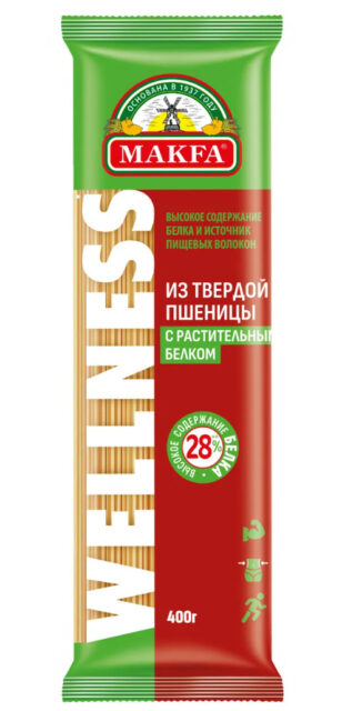 Изделия макаронные высокобелковые СПАГЕТТИ 0,4х20 "MAKFA"