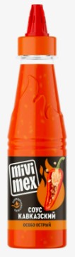 Соус "MIVIMEX" Чили 200г 1х15 Кавказский Жгучий пл/бут (120)