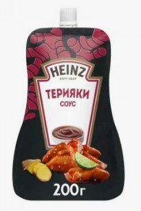 Соус (Хайнц) 200г 1х14 Терияки Дой-пак (133)