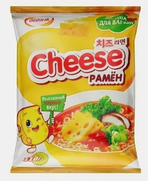 Доширак 110г.1х20 Cheese Чан Рамен (180) (Брикет)