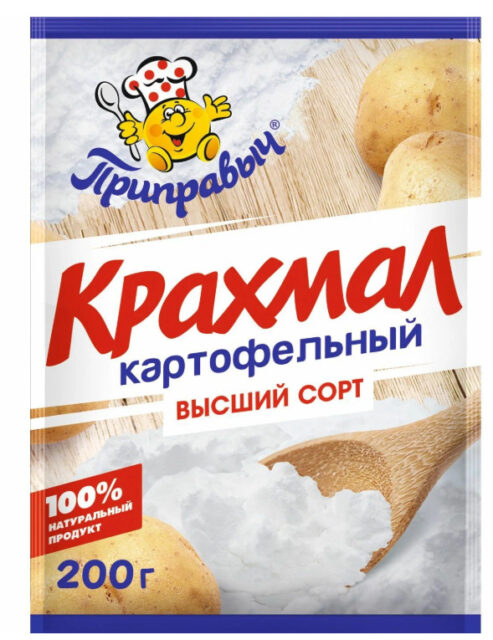 Крахмал картофельный в/с 200г/20 Приправыч