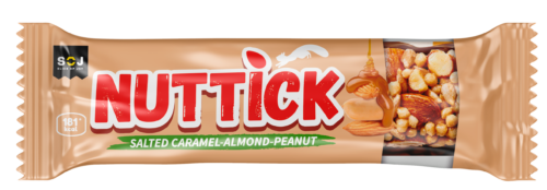 Батончик "NUTTICK" с миндалем и арахисом 35г 80шт (4бл*20шт)