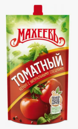 Кетчуп Махеевъ 300г/16 д/п Томат (П-144,Р-16)