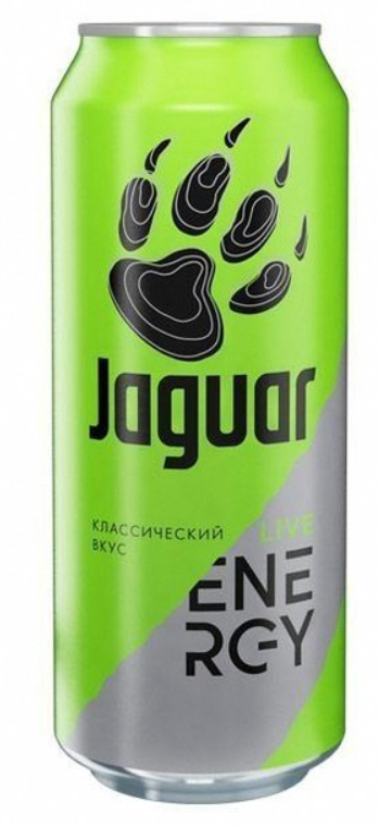 Ягуар 0,45х12 Лайв Нью Энерджи Зеленый ЖБ (144)