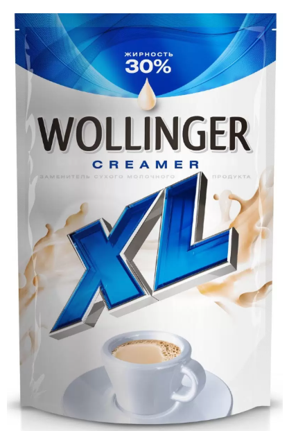 Заменитель сухого молочного продукта Wollinger Creamer XL 350г*10шт ZIP (П-84,Р-12)