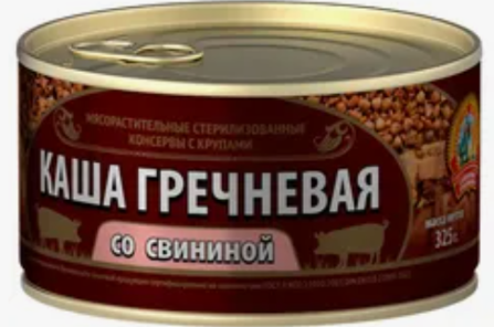 Каша Греч/свин. 325гр/24шт. (КТК)