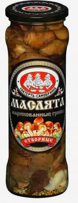 Маслята "С-С" марин с/б 370мл 1уп/12шт