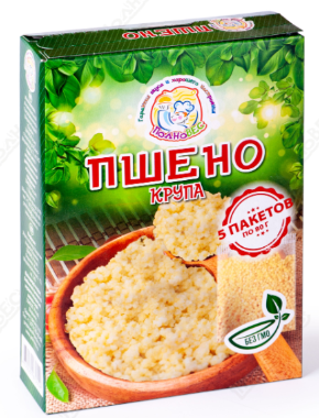 Пшено (ТД Полновес) в варочных пакетах 5 шт*80 гр*10 Стандарт
