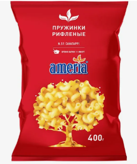 Пружинки рифленые "Америя" № 051 - Макар. изд-я 0.4кг. х 30