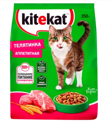 Китекет, с/к 350г*20, аппетитная Телятинка