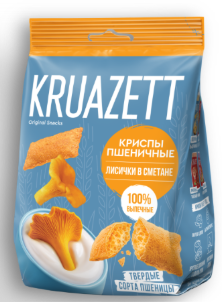 КРУАЗЕТТ КРИСПЫ Пшеничные грибы 70г/14