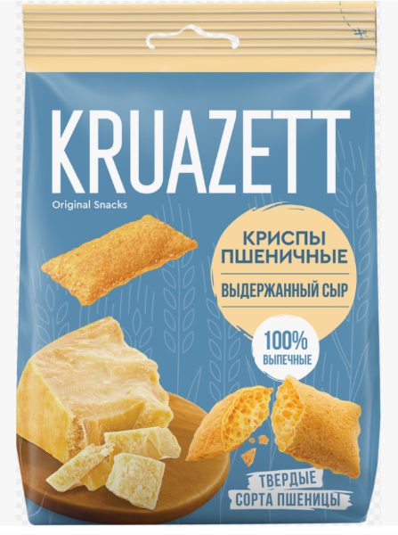 КРУАЗЕТТ КРИСПЫ Пшеничные сыр 70г/14