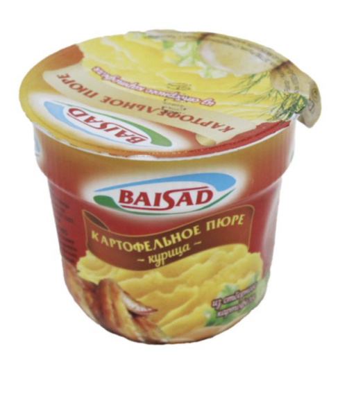 Картофельное пюре "Байсад" "Курица"40гр*24