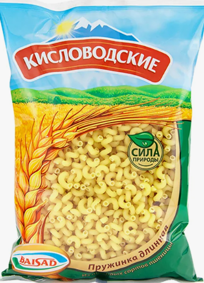 Мак.изд "Кисловодские" "Пружинка длинная" гофр.400 г*24шт