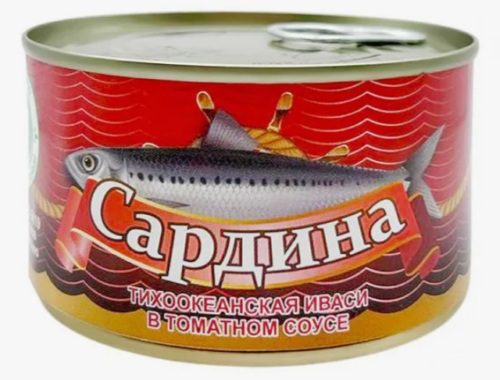 Сардина (ИВАСИ) в т/с 240гр/24шт. (КТК)