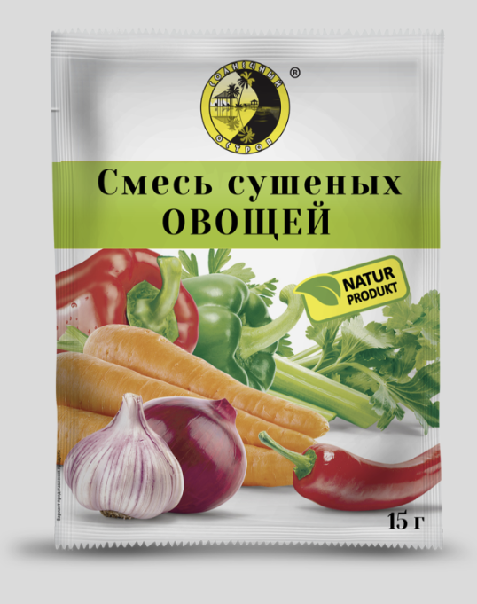 Приправа "Смесь сушеных овощей" 15г*40шт "Солнечный остров"