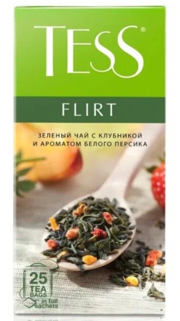 Тесс Чай Flirt Зеленый 25п. 1х10