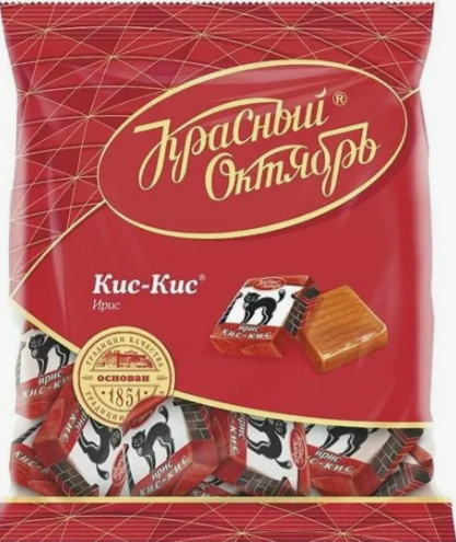 ОК Фасовка Ирис "Кис Кис" 1/250гр 12 шт