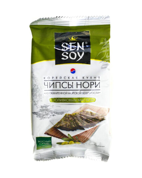 Чипсы Нори OLIVE из морской капусты 4,5г 1х18 Сэнсой Премиум